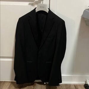 Moss Bros Classic Black Tuxedo Jacket